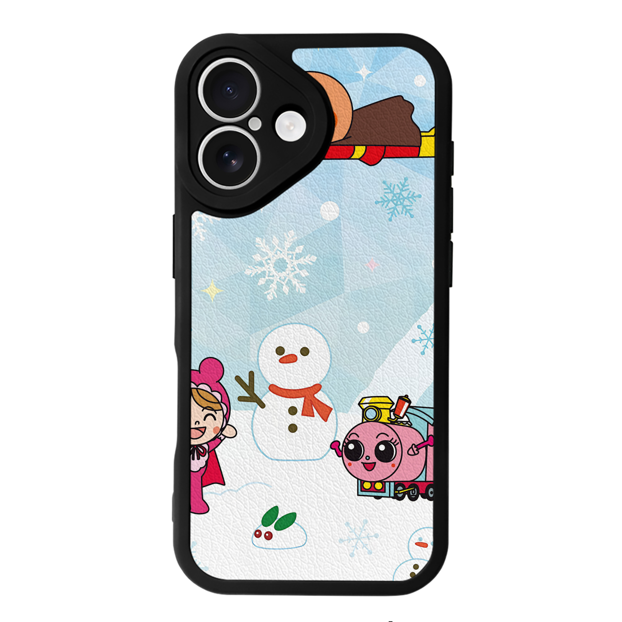 （画像用） アンパンマン Anpanman 【iPhone 16シリーズ対応】シリコンスマホケース（レザー調） 材質：シリコン